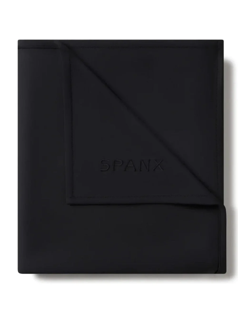 NEW! $98 SPANX AirEssential Luxe Soft Stretch Blanket Black NWT  Throw 50x60